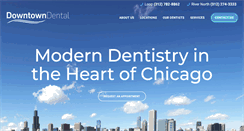 Desktop Screenshot of downtown-dental.com